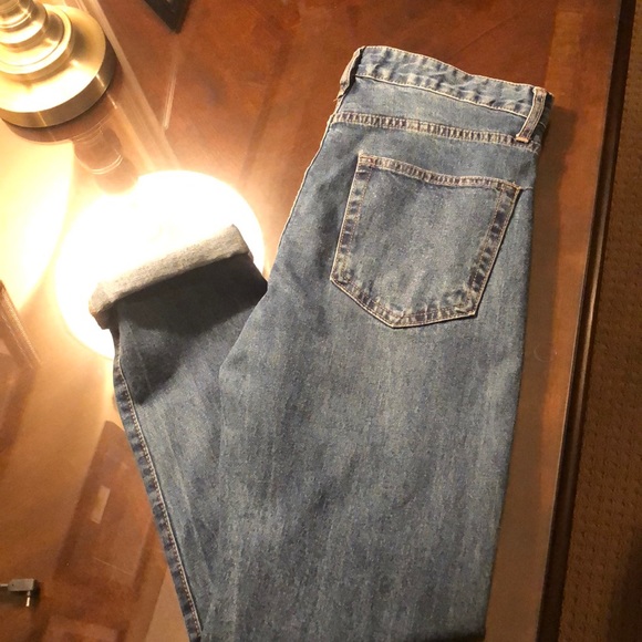 FOREVER 21 SIZE 33/ DARK BLUE JEANS - Picture 1 of 4